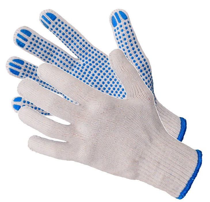 Pracovné rukavice RND400 Blue pletené