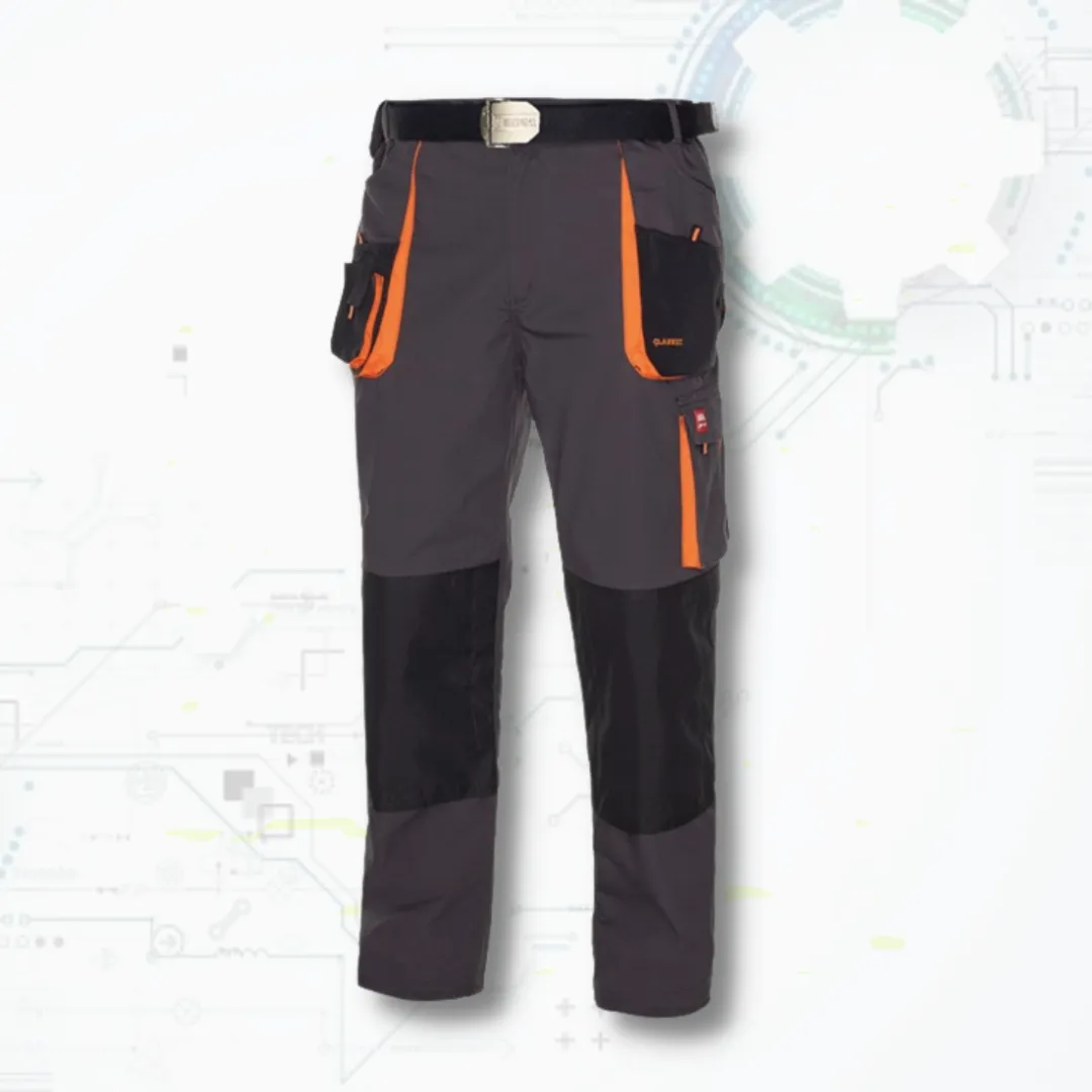 Classic Orange SPD Montérkové pracovné nohavice do pása (D111)