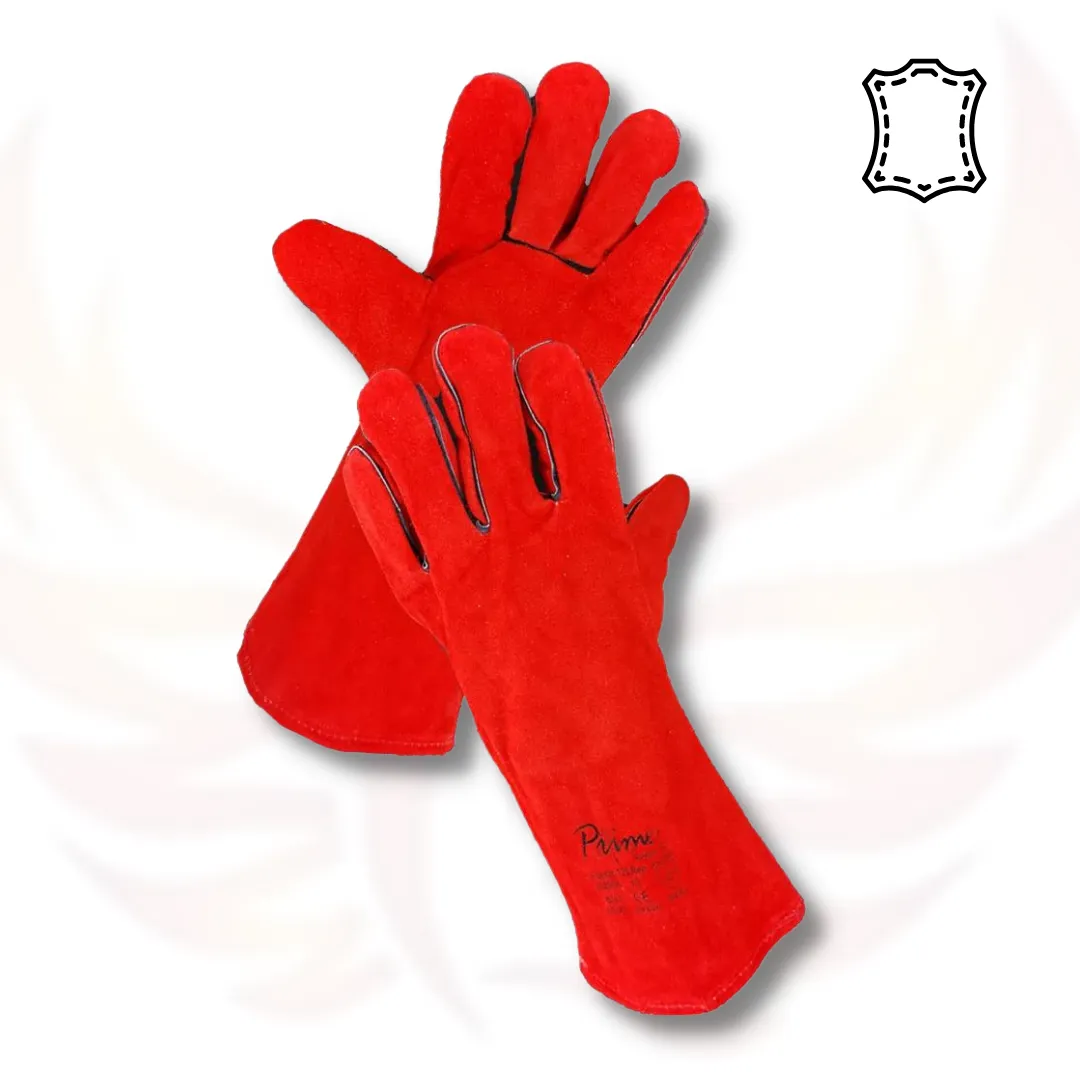 Foenix 125 RED Zváračské kožené pracovné rukavice (10/XL)