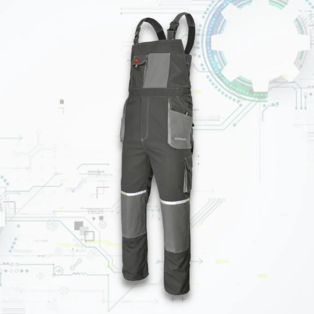 EuroClassic ORG Montérkové pracovné nohavice na traky (D126)