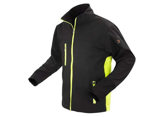 Procera Softshell Black/Yellow KRT - Softshellová pracovná bunda (D238)