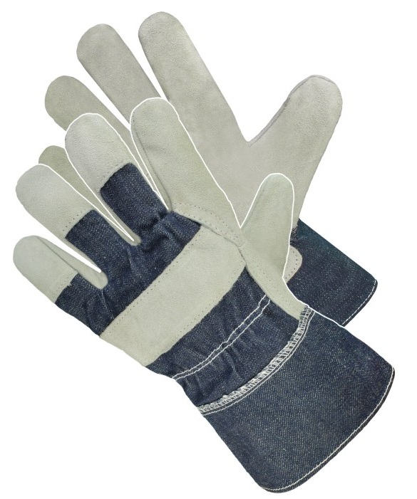 Pracovné rukavice RD-Grey kombinované