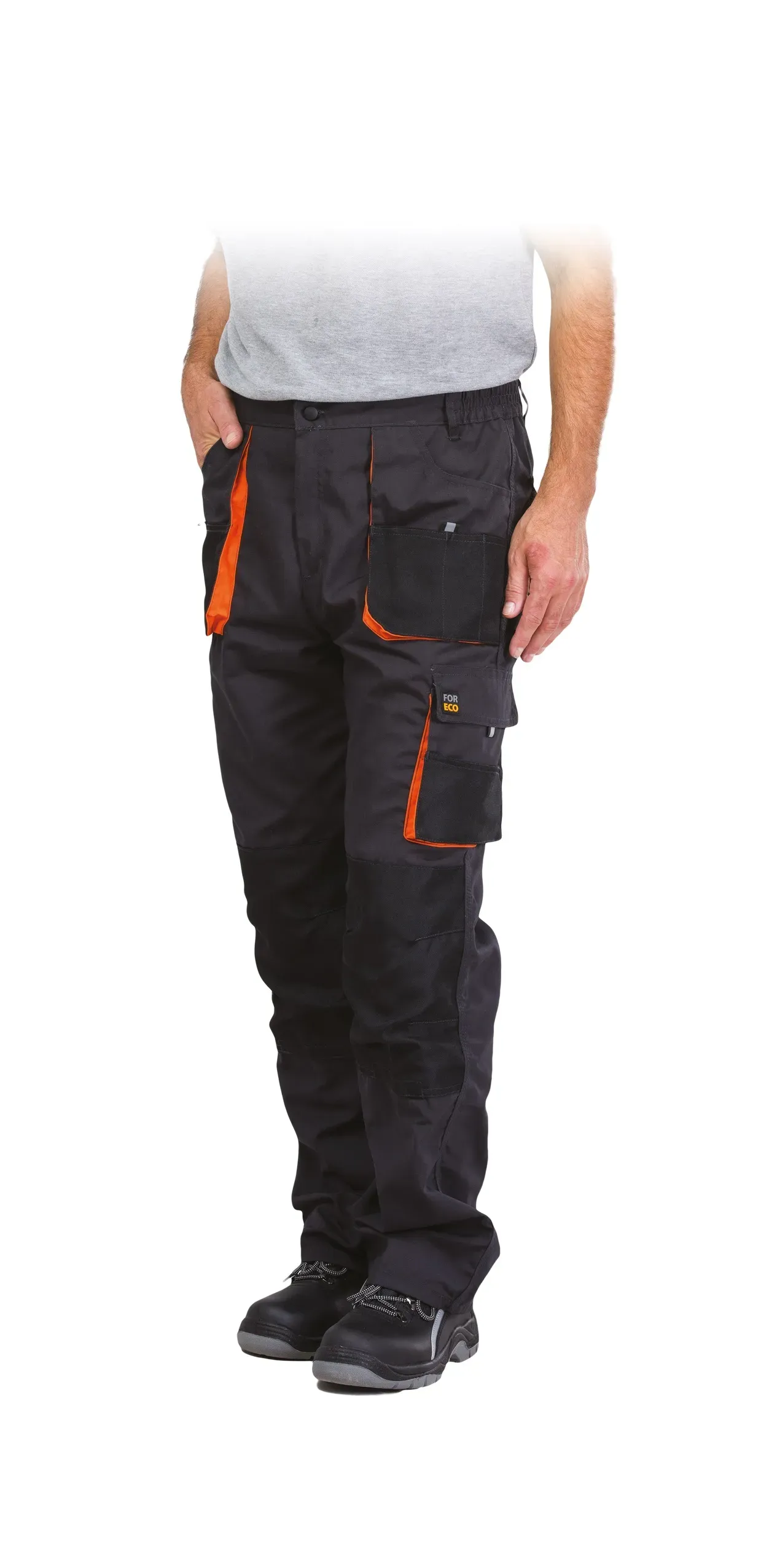 FORECO Orange SPD Montérkové nohavice do pása (D213)