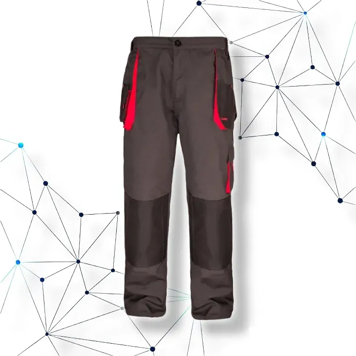 Classic RED  SPD Montérkové pracovné nohavice do pása (D123)