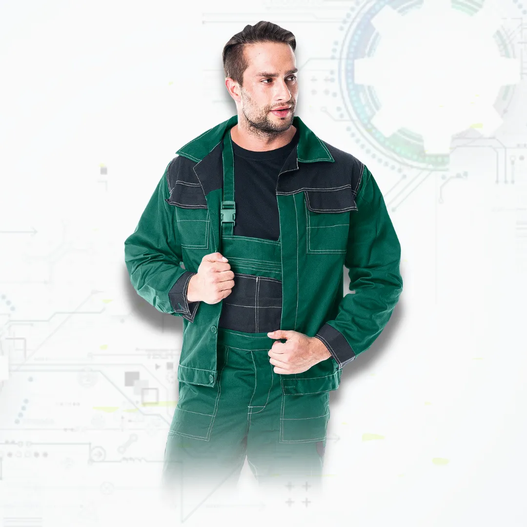 Multi Master Green KRT Montérkový kabát (D214)
