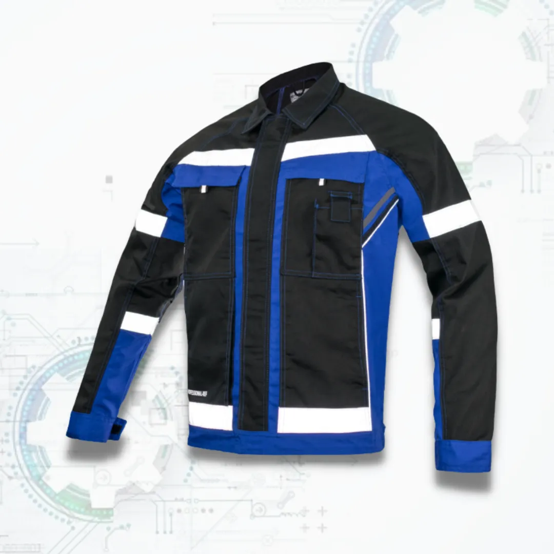 Professional-Ref Blue KRT Montérkový pracovný kabát