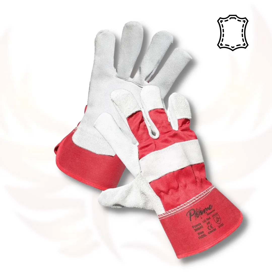 Foenix 105 Red Pracovné kožené rukavice (10/XL)