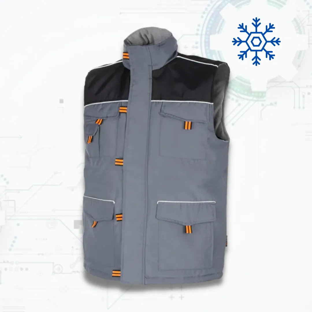 Prof-Top Winter Grey Vest - Zimná pracovná vesta (D221)